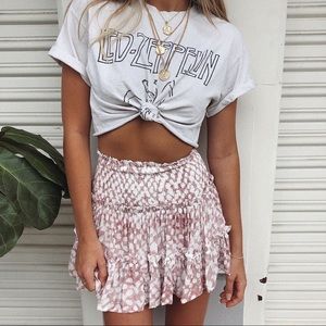 Isabelle’s Cabinet Pink Costello Ruffle Skirt